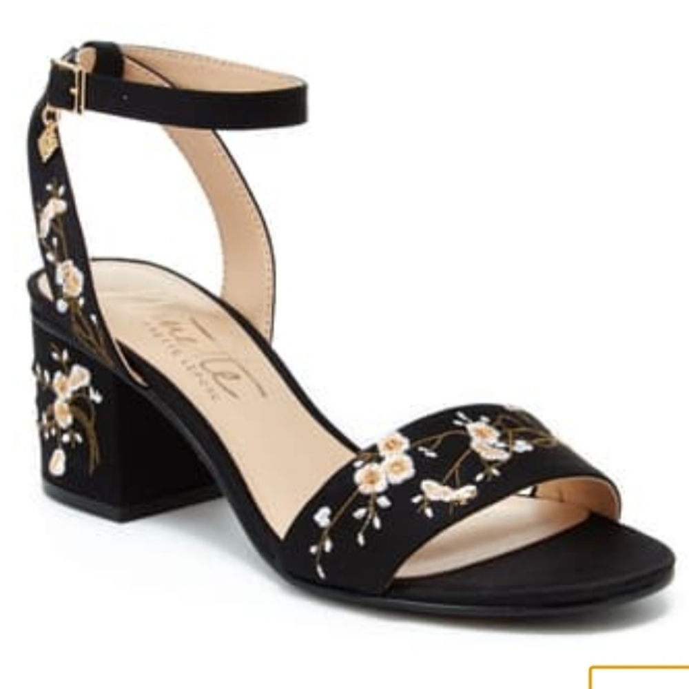 Nanette Lepore Ruby Embroidered Sandal